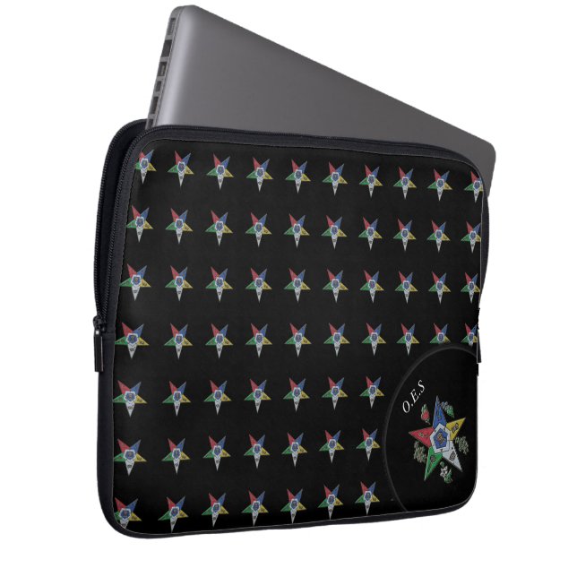 Order Of The Eastern Star Laptop Sleeve (Front Right)