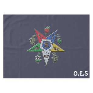 Order Of The Eastern Star Tablecloth