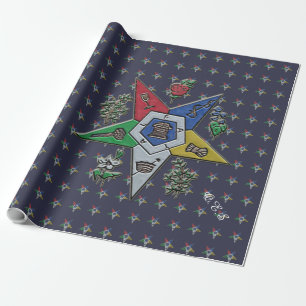 Order Of The Eastern Star Wrapping Paper