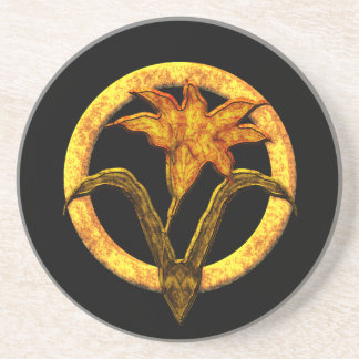 Order of the Lily Sandstone Coaster