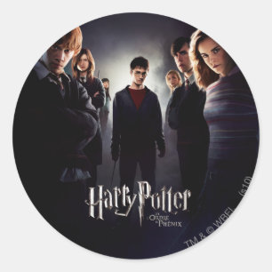Order of the Phoenix - French 1 Classic Round Sticker