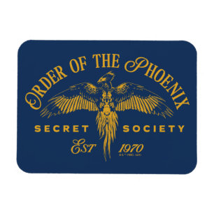 ORDER OF THE PHOENIX Secret Society Graphic Magnet