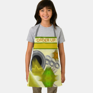 "Order Up" All-Over Print Apron