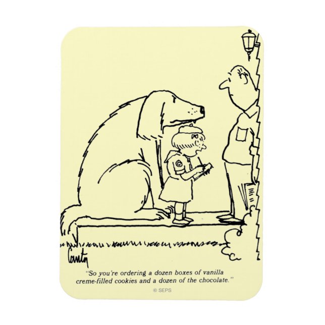 Ordering Cookies Magnet (Vertical)