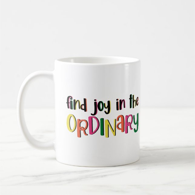 Ordinary Joys Coffee Mug (Left)