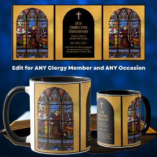 Ordination Anniversary Priest Pastor Deacon Clergy Mug