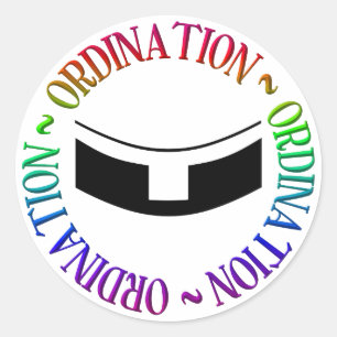 Ordination - Holy Orders Classic Round Sticker