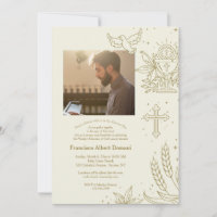 Ordination Photo Invitation