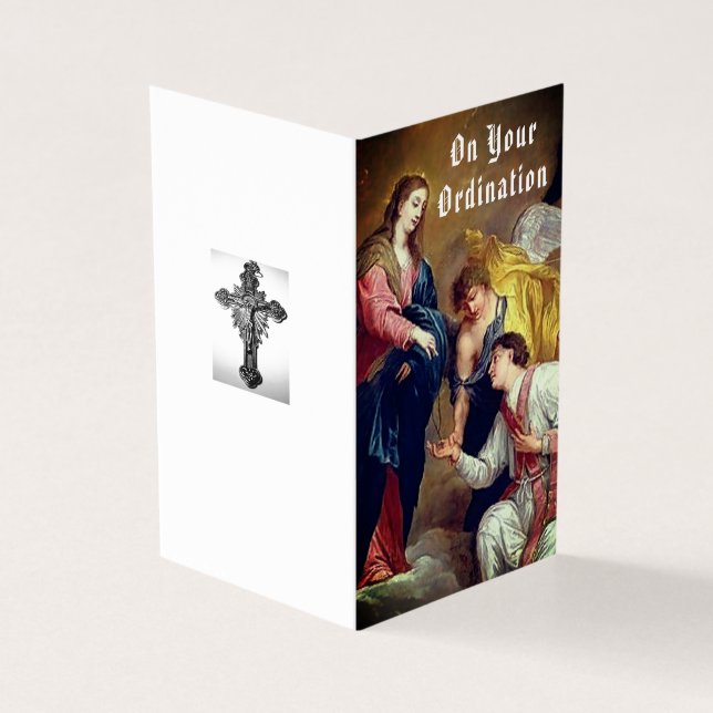 Ordination to Priesthood Card (Outside)