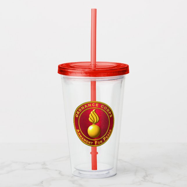  Ordnance Corps  Acrylic Tumbler (Front)
