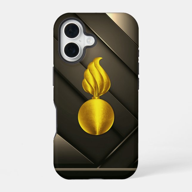 Ordnance Corps  iPhone 16 Case (Back)