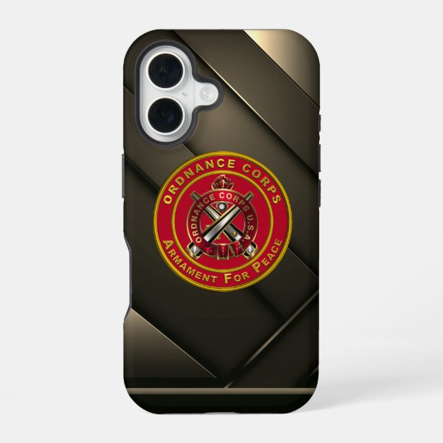 Ordnance Corps  iPhone 16 Case (Back)
