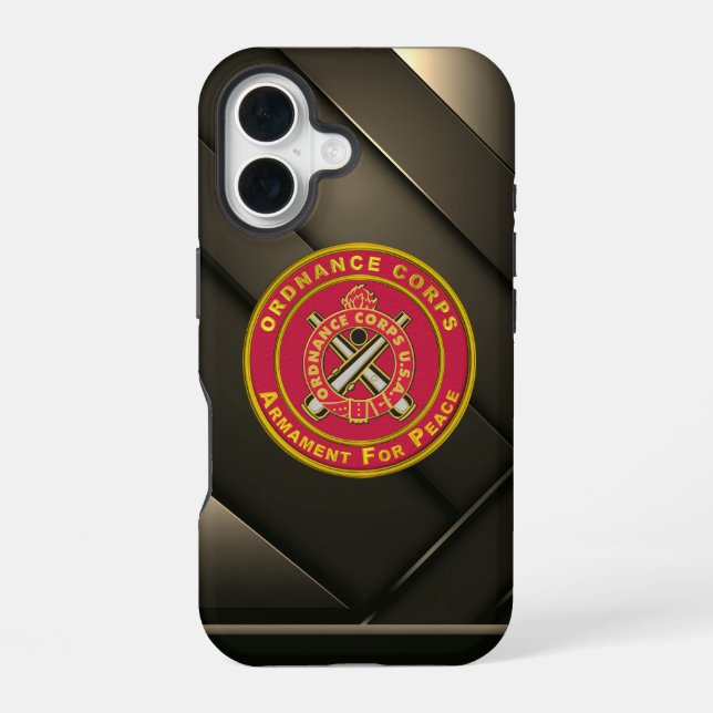 Ordnance Corps  iPhone 16 Case (Back)