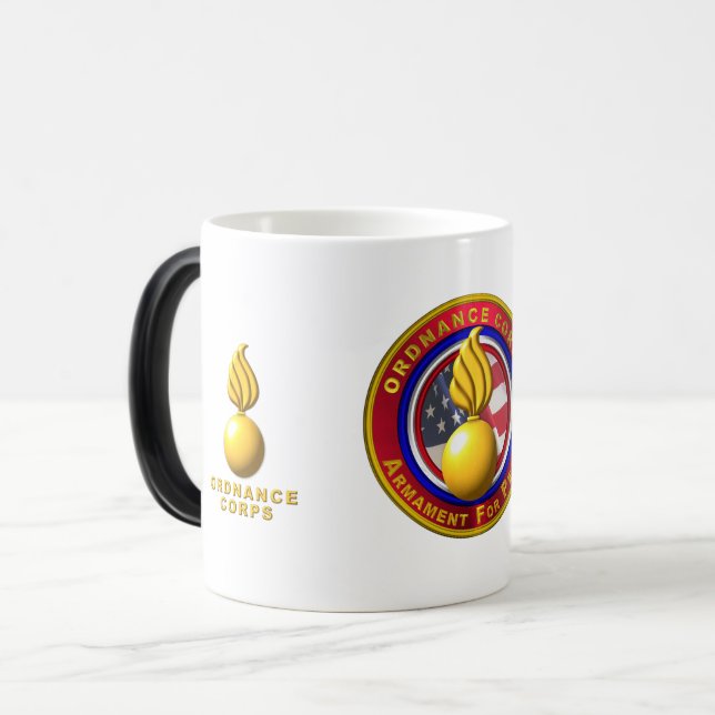 Ordnance Corps  Magic Mug (Front Left)