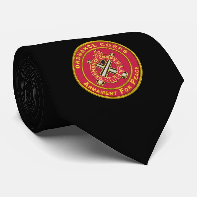 Ordnance Corps Tie (Rolled)