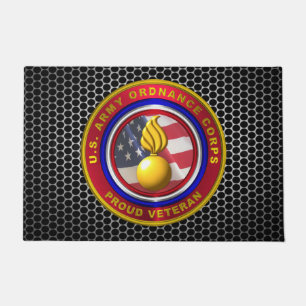 Ordnance Corps Veteran  Doormat