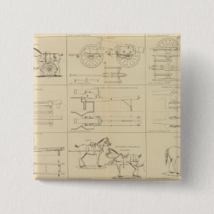 Ordnance, stores, etc 15 cm square badge