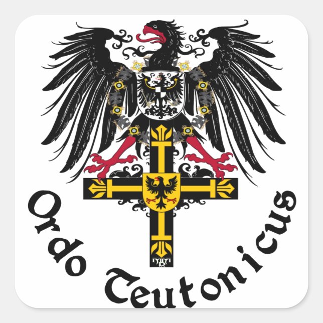 Ordo Teutonicus Imperial Eagle Sticker (Front)