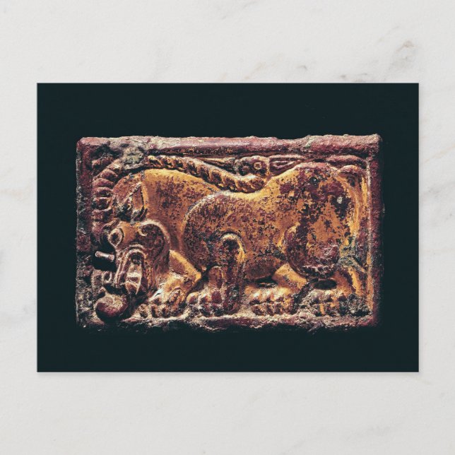 Ordos style plaque, 3rd-2nd century BC Postcard (Front)