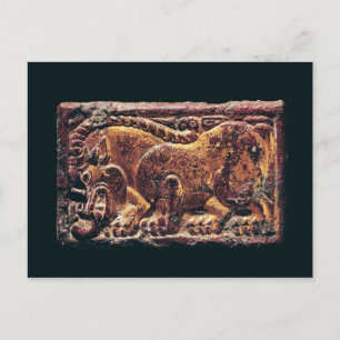 Ordos style plaque, 3rd-2nd century BC Postcard