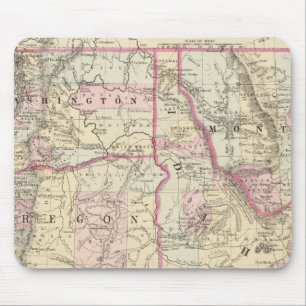 Ore, Wash, Ida, Mont Mouse Pad
