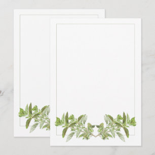OREGANO 5x7 Flat Card / Vertical