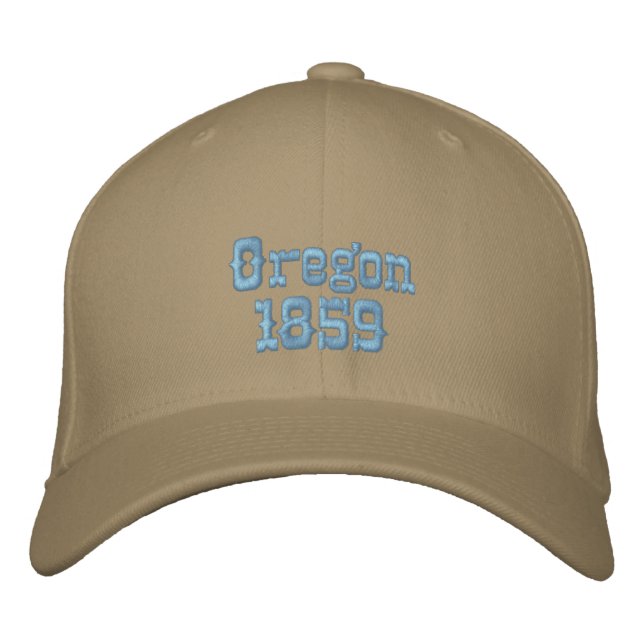 Oregon 1859 embroidered hat (Front)