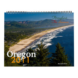 Oregon 2011 calendar