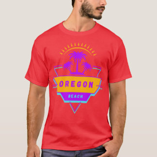 Oregon beach Vibes 80s 90s T-Shirt
