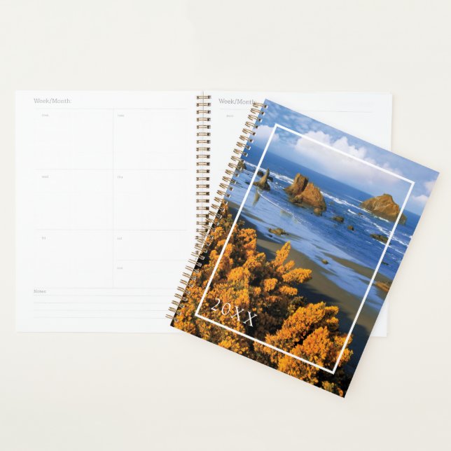 Oregon Beach View In Bandon Planner (Display)