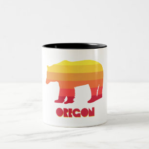 Oregon Bear Two-Tone Coffee Mug