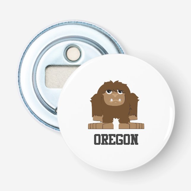 Oregon Bigfoot Bottle Opener (Front)
