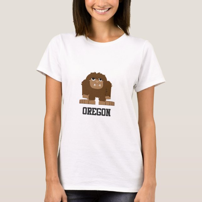 Oregon Bigfoot T-Shirt (Front)