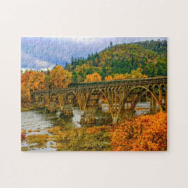 Oregon Bridge Jigsaw Puzzle (Horizontal)