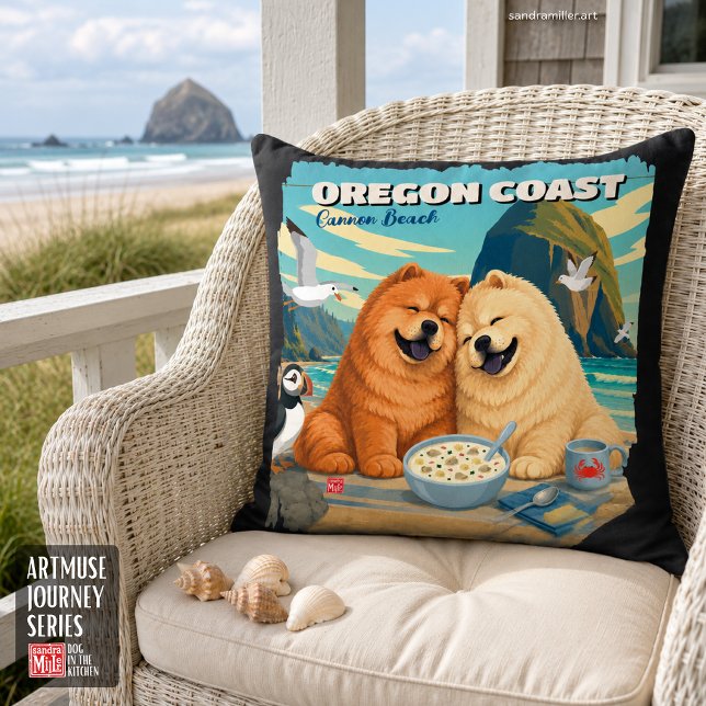OREGON • Cannon Beach Chow Cushion (Creator Uploaded)