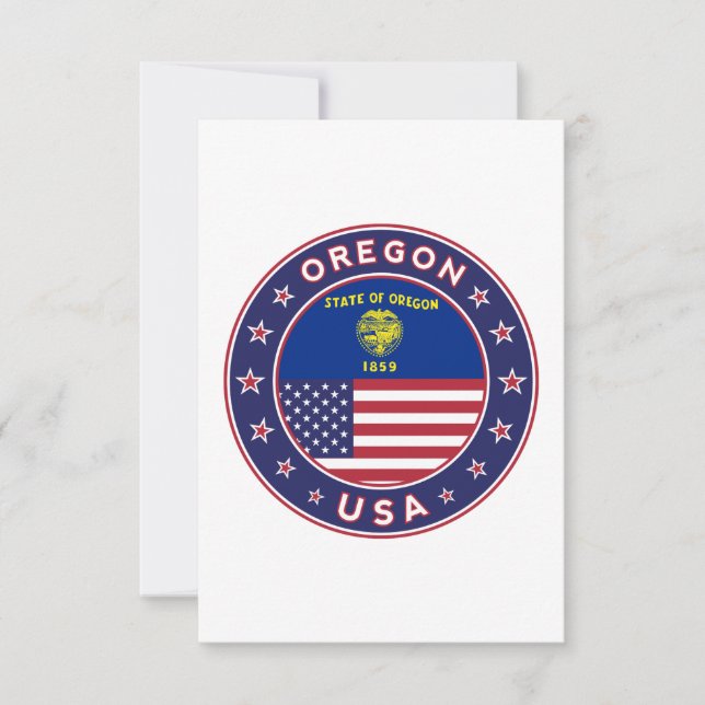 Oregon Card (Front)