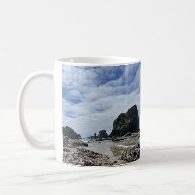 Oregon Coast Coffee Mug (Left)