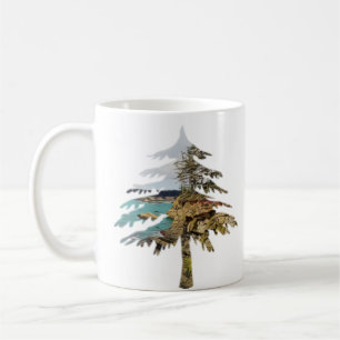 Oregon Coast Cutout Coffee Mug