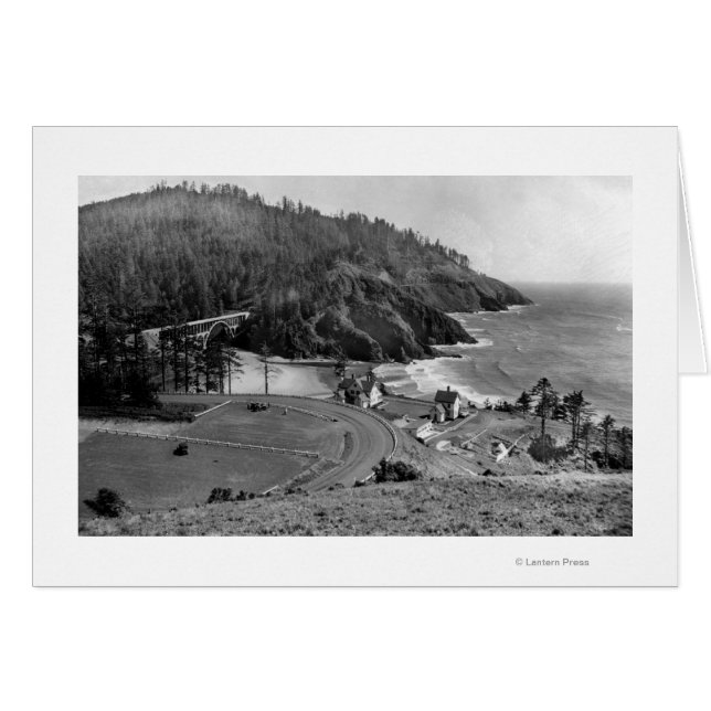 Oregon Coast Highway at Heceta Head (Front Horizontal)