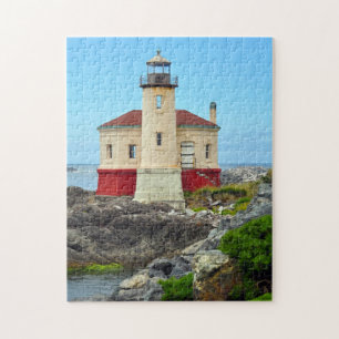Oregon Coast lighthouse Jigsaw Puzzle