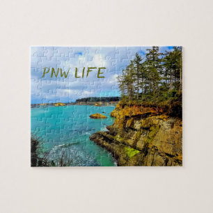 Oregon Coast Personalized Pacific Northwest Jigsaw Puzzle