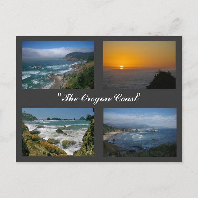 Oregon Coast postcard (Front)