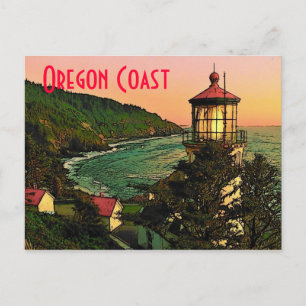 Oregon Coast Postcard