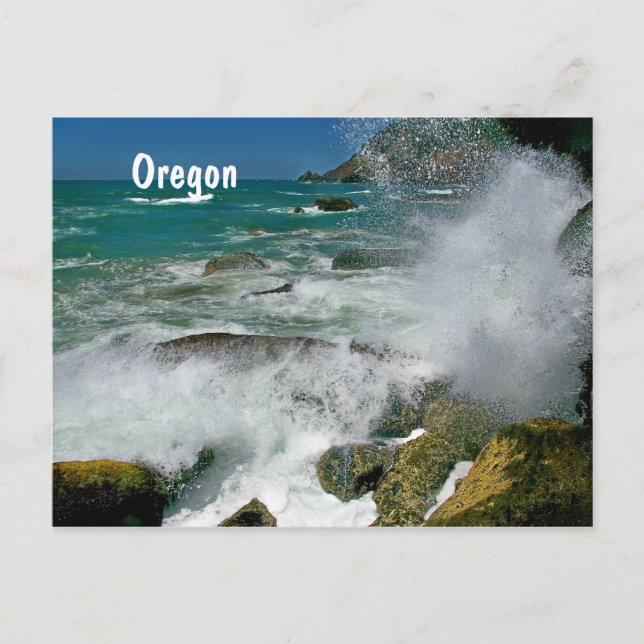 Oregon Coast postcard (Front)