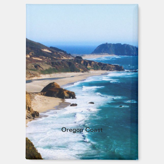 Oregon Coast refrigerator magnet (Front)