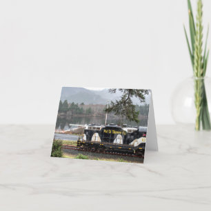 Oregon Coast Scenic Railroad Cow Engine Card