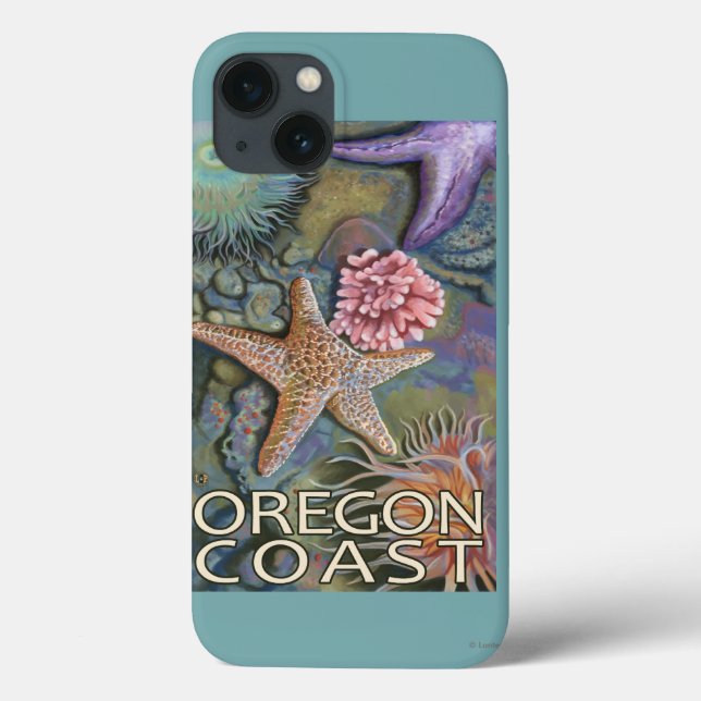 Oregon Coast Tidepool Case-Mate iPhone Case (Back)