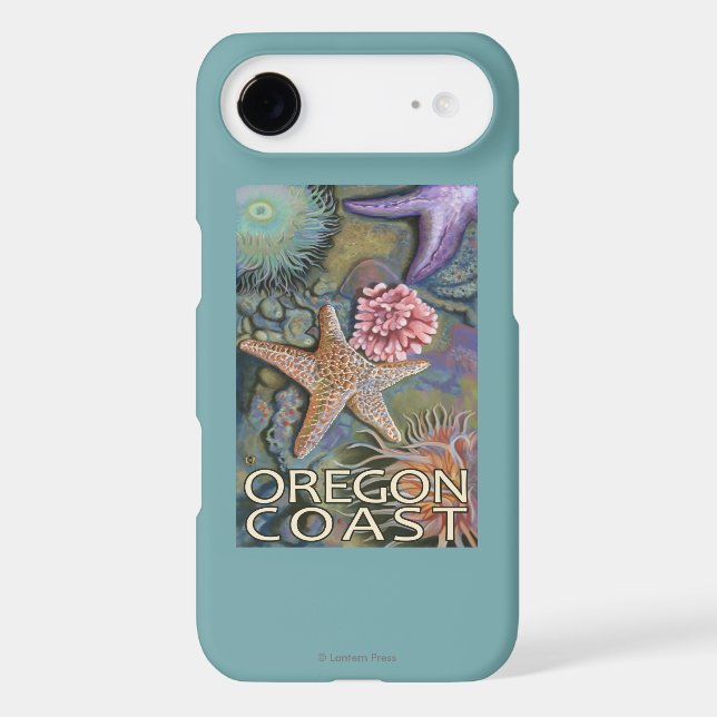 Oregon Coast Tidepool Case-Mate iPhone Case (Back)