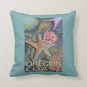 Oregon Coast Tidepool Cushion