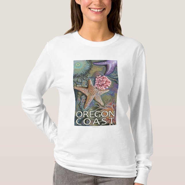 Oregon Coast Tidepool T-Shirt (Front)